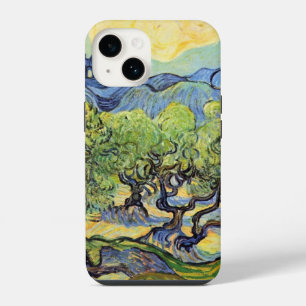 Olive Trees with Alpilles by Vincent van Gogh iPhone Case