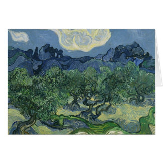 Olive Trees with the Alpilles in the Background