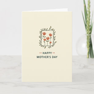 Olive Vines Mothers Day Art Card