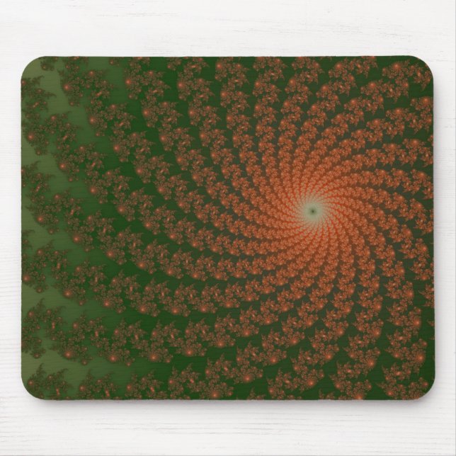 Olive Whirlpool2 Mousepad (Front)