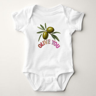 OLIVE YOU BABY BODYSUIT