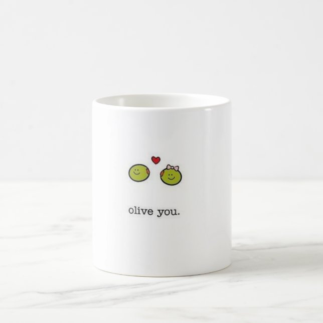 Olive You Coffee Mug (Center)