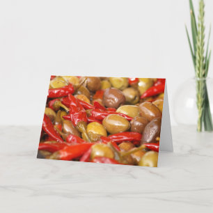 Olive You!  (I love You!) Card