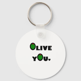 Olive you key ring
