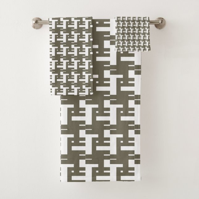 Oliveaura napkin bath towel set (Insitu)