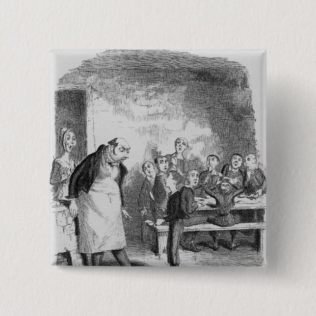 Oliver asking for more 15 cm square badge (Front)