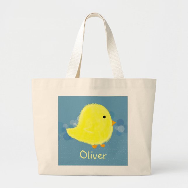 Oliver Baby Chick Tote Bag / Diaper Bag (Front)
