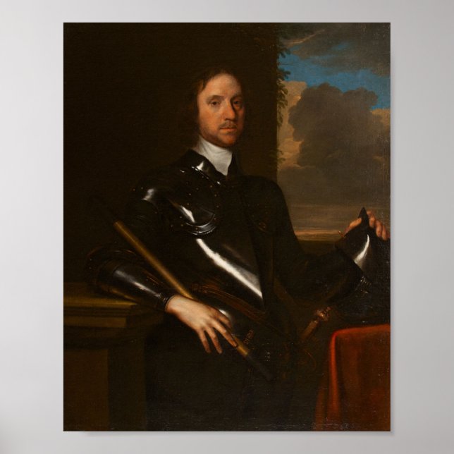Oliver Cromwell by Robert Walker Poster (Front)