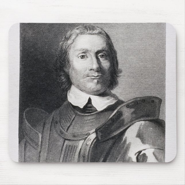 Oliver Cromwell , Lord Protector of England Mouse Pad (Front)