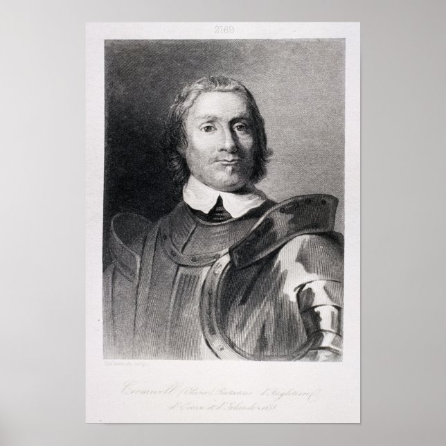Oliver Cromwell , Lord Protector of England Poster (Front)