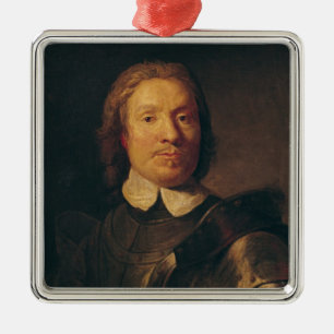 Oliver Cromwell Metal Tree Decoration