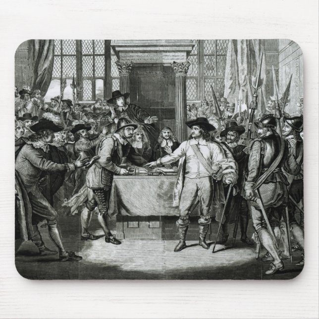 Oliver Cromwell Mouse Pad (Front)