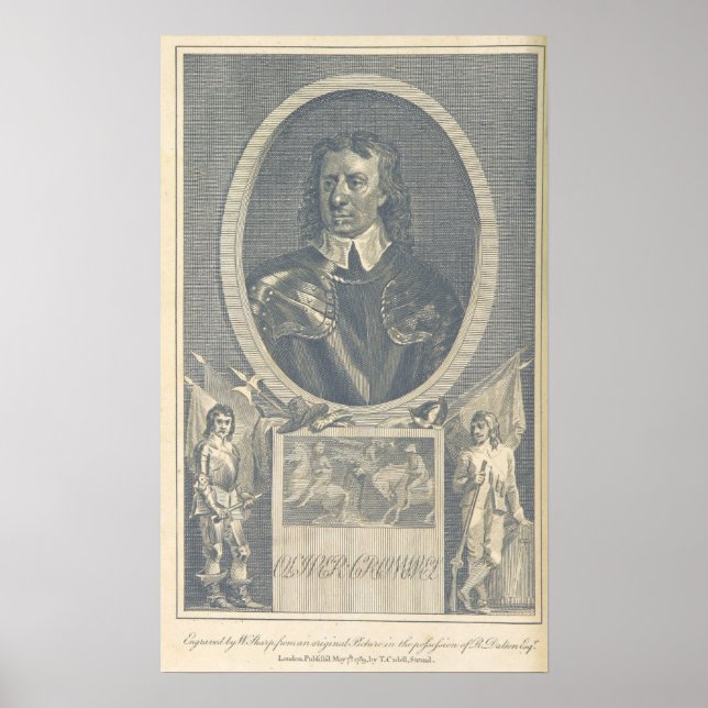 Oliver Cromwell Poster (Front)