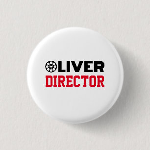 Oliver Director 3 Cm Round Badge