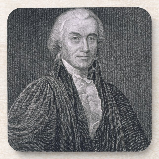 Oliver Ellsworth, engraved by E. Mackenzie (engrav Coaster (Front)