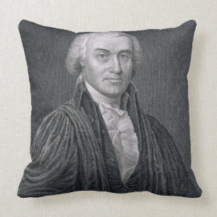 Oliver Ellsworth, engraved by E. Mackenzie (engrav Cushion