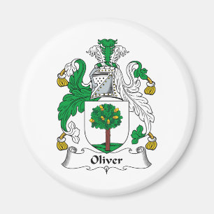 Oliver Family Crest Magnet