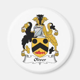 Oliver Family Crest Magnet