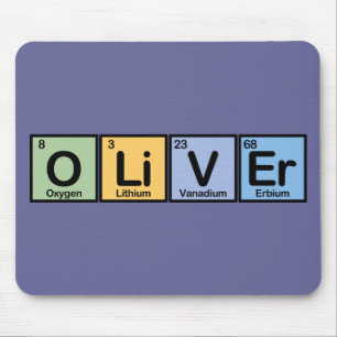 Oliver made of Elements Mouse Pad