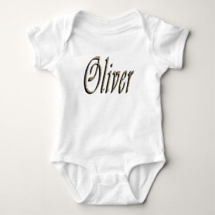 Oliver Name,  Baby Bodysuit