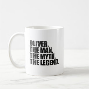 Oliver name, Oliver The Man The Myth The Legend Coffee Mug