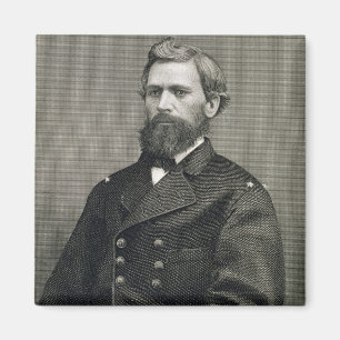 Oliver Otis Howard (1830-1909), engraved by Robert Magnet