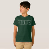 Oliver periodic table elements chemistry name T-Shirt (Front Full)