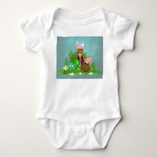 Oliver The Otter and the Great Easter Egg Hunt Baby Bodysuit