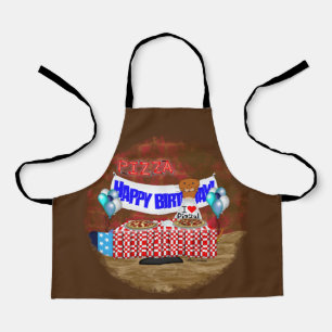 Oliver The Otter is 6 Years Old! Happy Birthday Apron