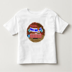 Oliver The Otter is 6 Years Old! Happy Birthday Toddler T-Shirt