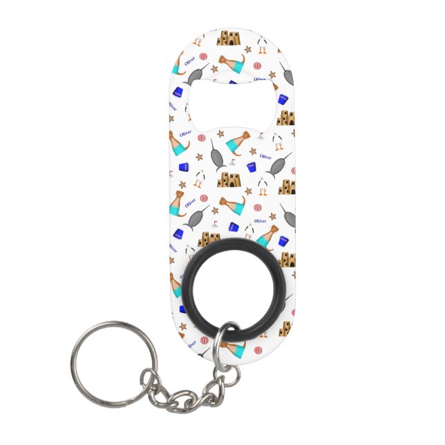 Oliver The Otter Summer Beach Vacation Pattern (Front)