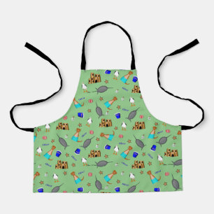 Oliver The Otter Summer Beach Vacation Pattern Apron