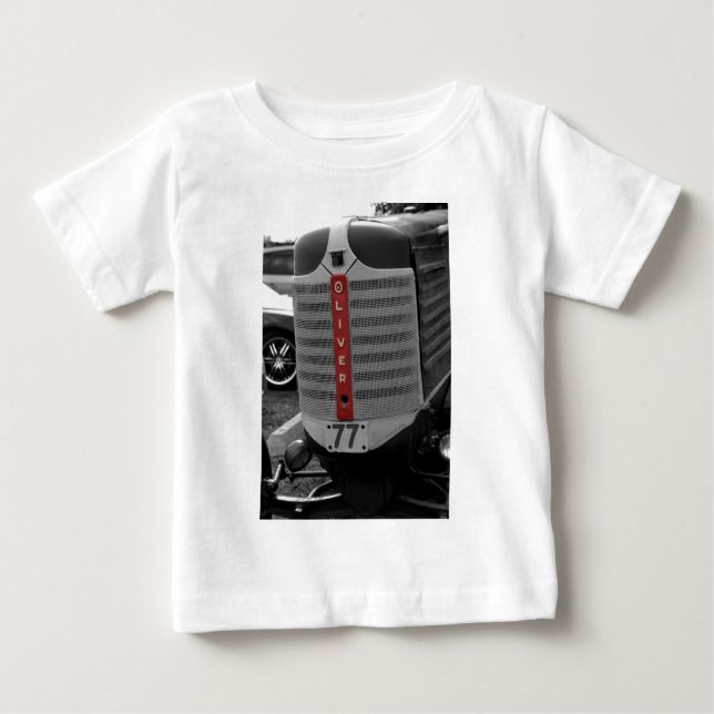 Oliver Tractor Baby T-Shirt (Front)