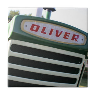 Oliver tractor tile wall hanging home decor gifts