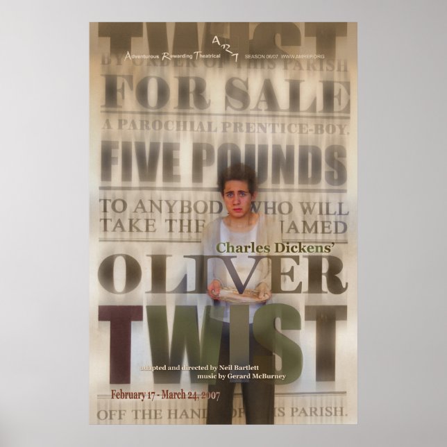 oliver twist poster (Front)