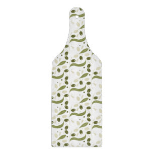 Olives Branch Tree Pattern Cutting Board