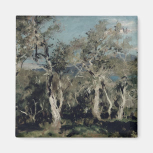 Olives, Corfu, 1912 Magnet