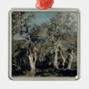 Olives, Corfu, 1912 Metal Ornament
