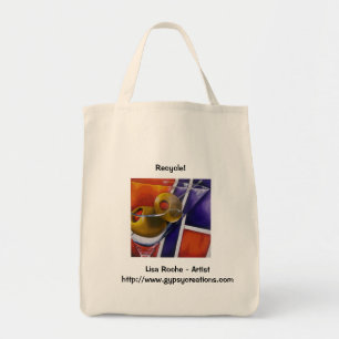 Olives in Autumn Grocery Tote Bag