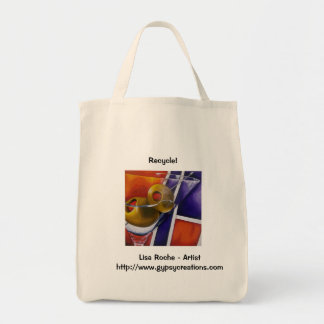 Olives in Autumn Grocery Tote Bag