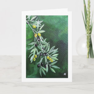 Olives in the November Dusk Painting by Alfred Fox Card