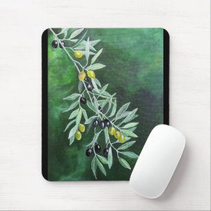Olives in the November Dusk Painting by Alfred Fox Mouse Pad