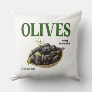 Olives Pitted Perfection Cushion
