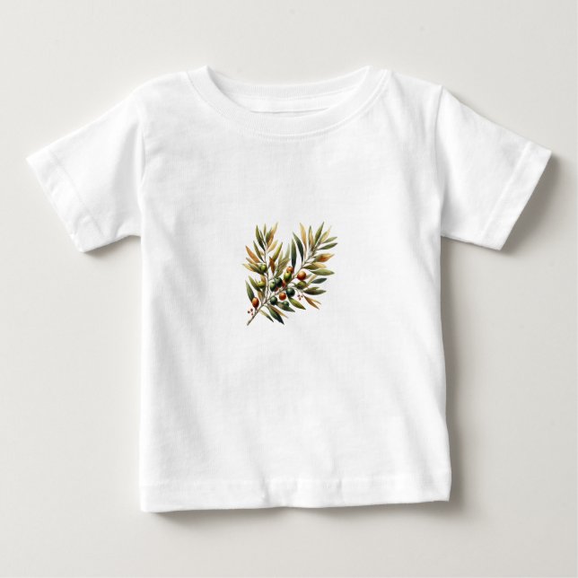 olives rose tree for children baby T-Shirt (Front)