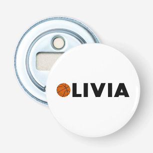 Olivia Basketball Bottle Opener
