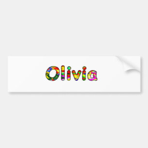 Olivia Bumper Sticker