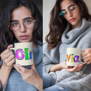 "Olivia" Cartoon Character Name Coffee Mug