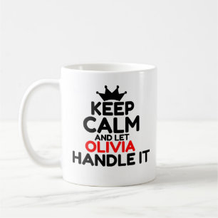 OLIVIA COFFEE MUG
