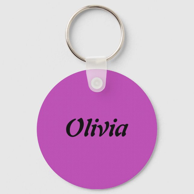 Olivia Key Ring (Front)