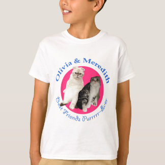 Olivia & Meredith - Best Friends Purrrr-Ever  T-Shirt